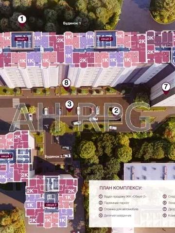 ЖК Обериг 2, 1к, 2 дом, 1 секция ЖК Обериг-2