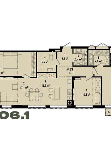 ЖК Ютландія Квартира з терасою 120м² у серці Ірпеня | Єоселя ЖК Ютландія