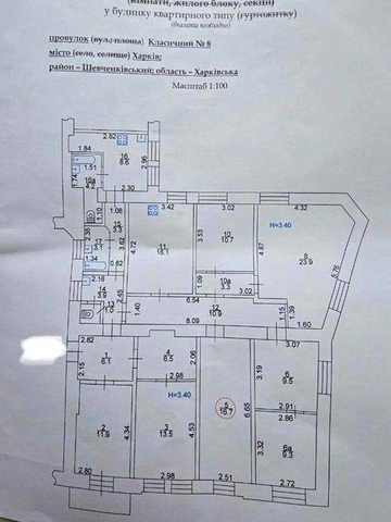 Продам квартиру в центе города! Возле градусника! Рымарская! 164м2!