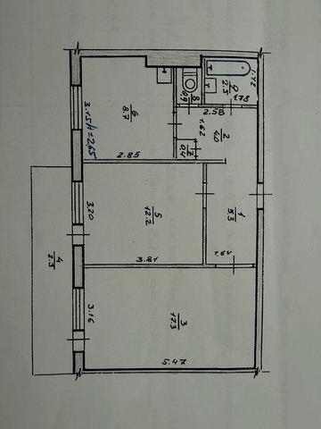 2 кімнатна квартира в Дубровиці