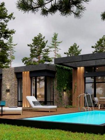 Преміальний котедж 176м КМ 9 Елементів Лісники