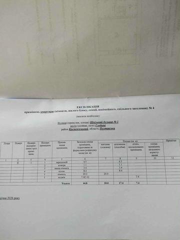 Продається 1-кімнатна квартира