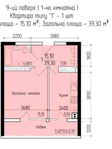 Продаж 1-кімн. новобудова + комірка на вул. Руській (ЖК “Comfort Hall”) ЖК Comfort Hall