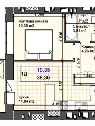 Вигідна пропозиція 1к квартира від забудовника під Єоселю! ЖК Олімп