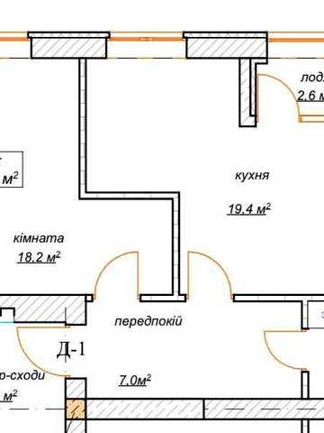 Продам квартиру 53 м2 - можна під 2к.кв ! ЖК Family Park