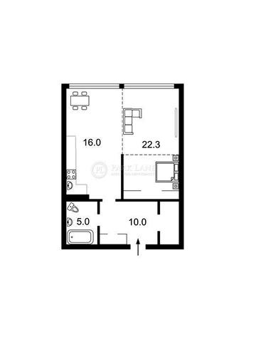продаж квартири 1кім 53,3м 13пов вул. Ямська, 35/34 метро Олімпійська ЖК Янтарний