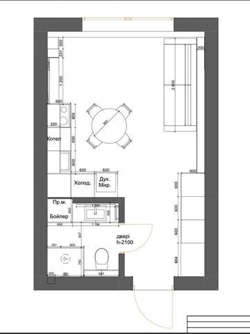 1-кімнатна квартира студія у ЖК GRAND HILLS, Ужгород - GH 3.16 ЖК Grand Hills