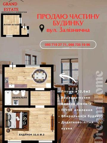 Продаж частини будинку