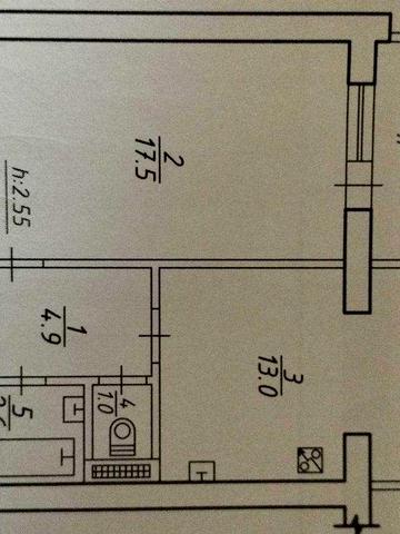 Продаж 1-к Полярна 6.