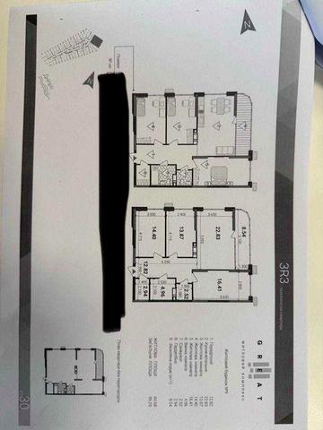 3-кімнатна 99 кв.м, 15 поверх ЖК Грейт/GREAT Осокорки, Дніпровська Набережна ЖК Грейт Great