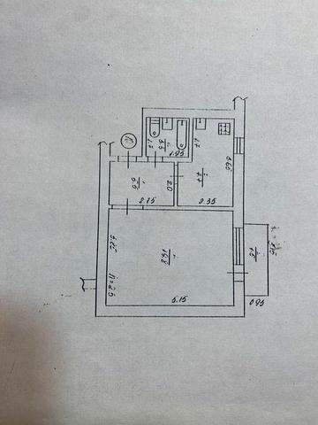 Продається однокімнатна квартира м. Христинівка