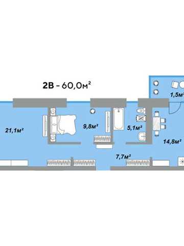 Продаж 2к Квартира Лугова вулиця ЖК River Estate