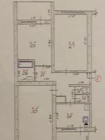 Продаж 3 к квартири в  м.Баштанка