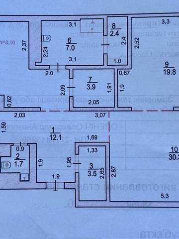 Продаж 3к Квартира Мукачівський провулок