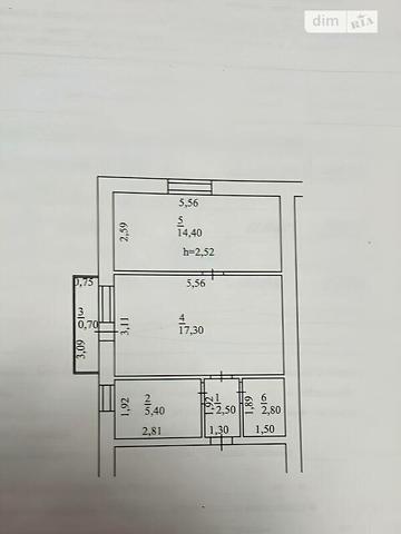 Продаж 2к Квартира Щаслива (Гагаріна) вулиця