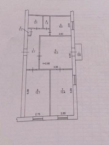 Продаж 3кім квартири у Центрі. Менора/Липинського