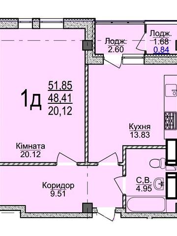 Квартира в центрі ЖК Святотроїцький