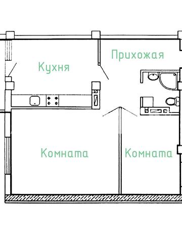 улица Генерала Цветаева, 11, Молдаванка, Приморский, Одесса, Одесская 43000 USD