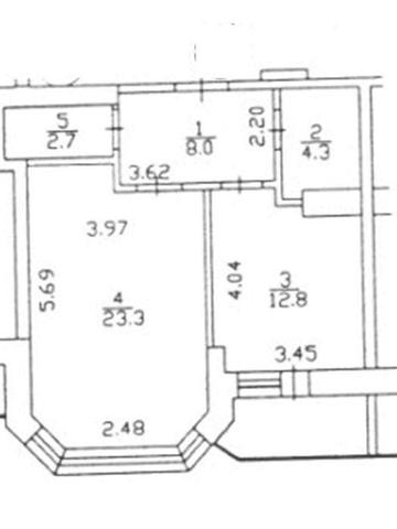 Продаж Великої  1к Квартири 53 кв.м. Анни Ахматової 35-А. Цегляний будинок; Лічильник на тепло; Позняки. Без Комісії.
