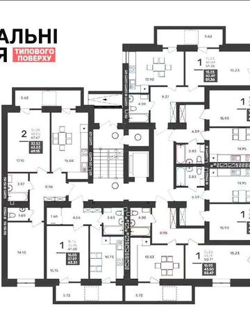 Продам 1 кімнатну 44 м2 квартиру жк Сусіди-2 Ціна 35200 дол. 8й поверх ЖК Сусіди-2
