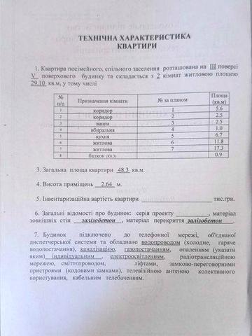 2 кімнатна квартира район ПМК ЖК Меліоратор