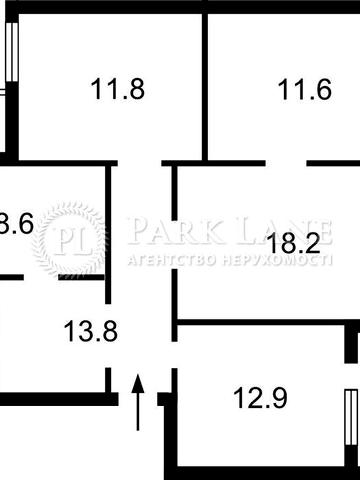 Без% Продаж 4к квартири 89 м² | метро Харківська - 5 хв. вул. Ревуцького, Дарницький р-н. Осокорки Позняки