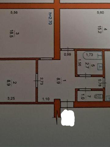 Продається 3х кімнатна квартира