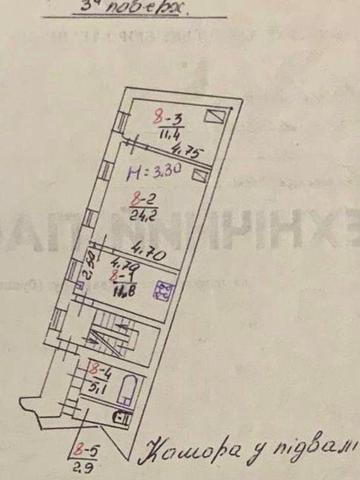 2-к.квартира вул. Каліча гора, ближній центр
