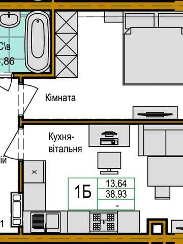 Інвестиція! Ваучер 2млн 1-к квартира у ЖК Емоція 2 ЖК Емоція 2