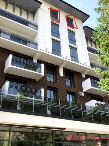 Квартира у центрі  Яремче . 115 m2 . ЖК «КрайОбраЗ» , на найвищому 7 поверсі з панорамним краєвидом . Price is : 1 350 $ / m2 ЖК Крайобраз