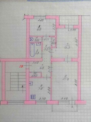 Квартира від власника! Продам СВОЮ 3к квартиру на  інституті