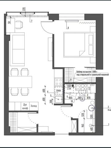 Продаж,  Квартира,  1 комната,  46 м²,  ЖК 16 Жемчужина,  Асташкина,  Центр,  Одесса