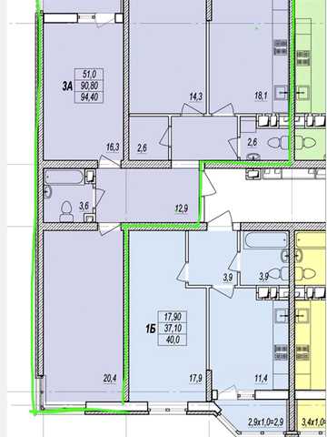 Продаж,  Квартира,  3 комнаты,  95 м²,  ЖК Прохоровский квартал,  Прохоровская,  Молдаванка,  Одесса