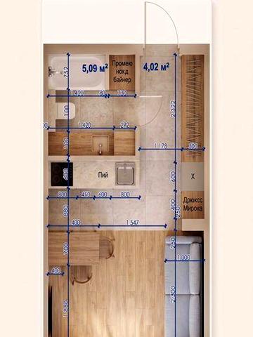 Без комісії. Смарт квартира 28,4 м² у Білогородці 20 хв до метро ЖК з ліфтом. Від забудовника. Без переплат. Розтермінування