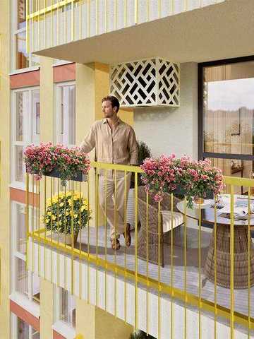 ЖК Morning 1-к квартира 38,57 м² | просторе планування ЖК Morning