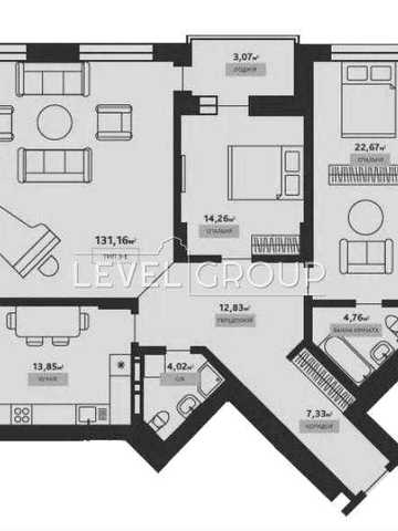 Продаж 3к квартири Клубний будинок LA MANCHE, Поділ, вул. Щекавицька, Воздвиженка, Без % ЖК Клубний будинок LA MANCHE