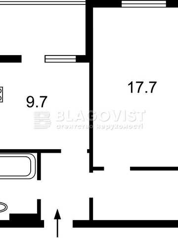 Продаж Навігатор  Балтійський провулок, буд.1, 43кв.м 66000у.е ЖК Навігатор