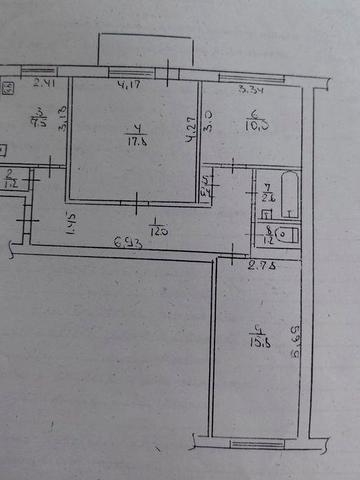 Продаж 3к  квартири б. Шевченка