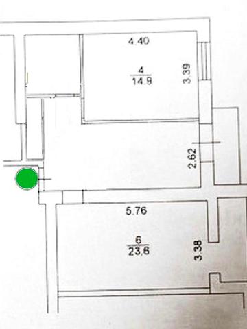 Продаж 2 кімн. квартира 65м. 2/5 поверх, Попугай, Північний