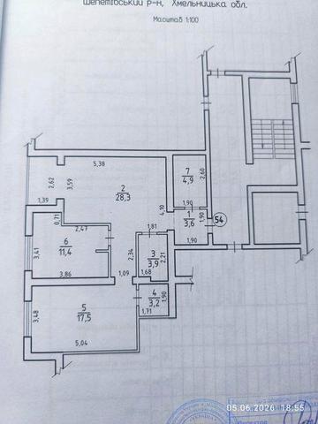 Продаж просторої квартири 72,8 м² із зручним плануванням + комора 6,1 м². Вул. Лісова  10/2 ЖК "Новий континент"