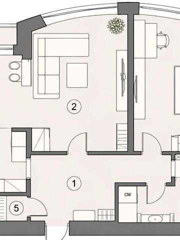 2-к квартира 82 м² з дизайнерським ремонтом | 5 хв до метро Житомирська ЖК Сучасний житловий будинок