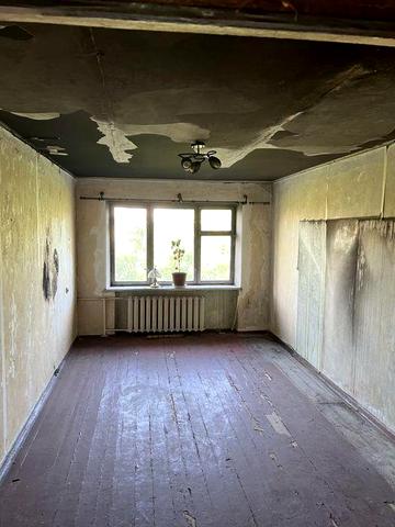 Продам квартиру після пожежі