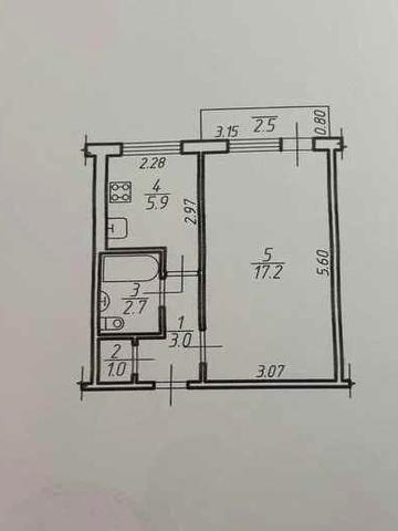 Продаж 1 кімн.квартири