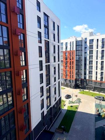 Однокімнатна квартира в новобудові 39.07 кв. м. Рівне. Автономне газове опалення. Під чистові роботи
