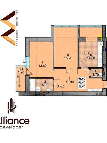 Продаж 2-кімнатної квартири в самому центрі Івано-Франківська. Вул.Незалежості