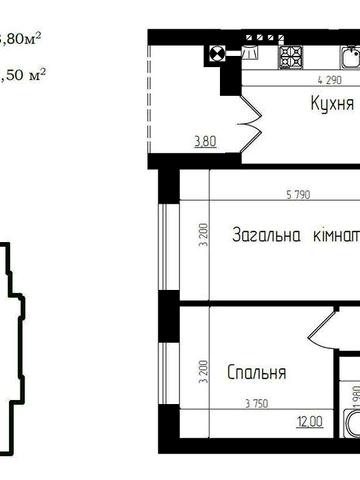 ПРОДАЮТЬСЯ 2-кімнатні квартири смт. Велика Березовиця ЖК "Микулинецький"