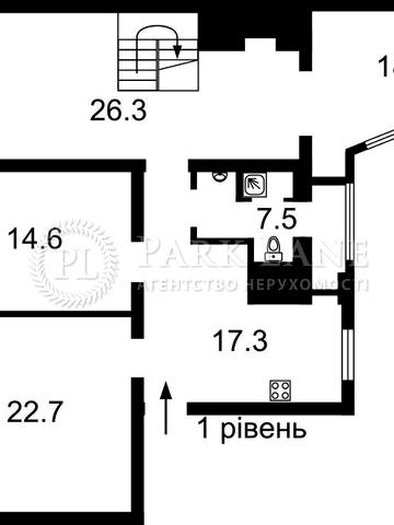 Вишукана квартира на Обсерваторній з 3 спальнями, Львівська площа, Центр