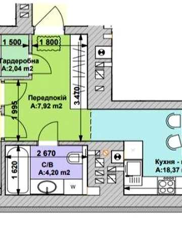 Продам 2к квартиру з видом на парк в центрі  міста! Є газ!