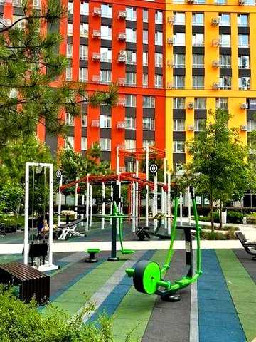 Svilto Park,  Вид на Дніпро. буд.8 Метро 5 хв. Наддніпрянске шосе 2а ЖК Svilto Park