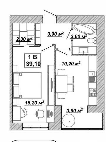 1 км квартира за вигідною ціною в центрі, 729$\м2